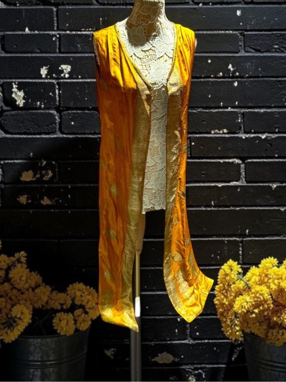 Silk Indian top